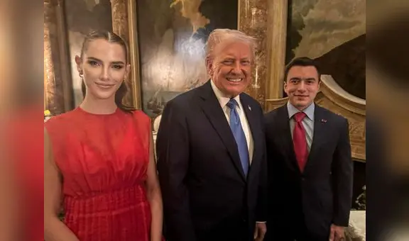 Donald Trump y Daniel Noboa fortalecen lazos en reunión privada en Mar-a-Lago