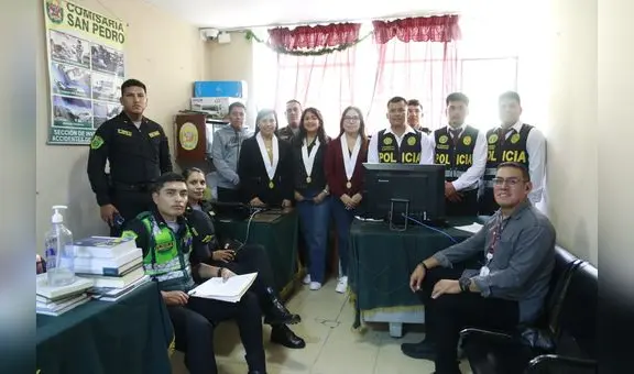 Juezas de familia capacitan a suboficiales sobre violencia familiar y uso del botón de pánico