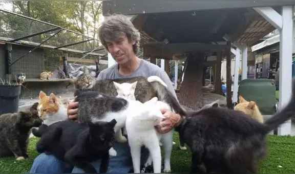 Muere dueño de 'Santuario Happy Cat' en incendio en Medford, Nueva York: "Dio su vida para salvar a estos gatos"