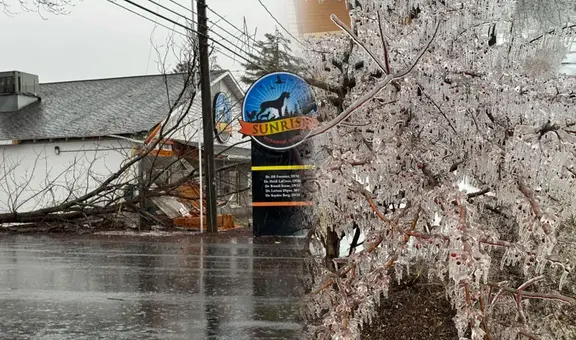 Tormenta de hielo en EEUU afecta Michigan, Indiana y Wisconsin: más de 400.000 personas se quedaron sin luz