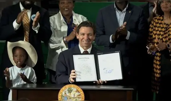 Estas son todas las leyes migratorias que firmó Ron DeSantis en Florida y comenzaron a regir en 2025