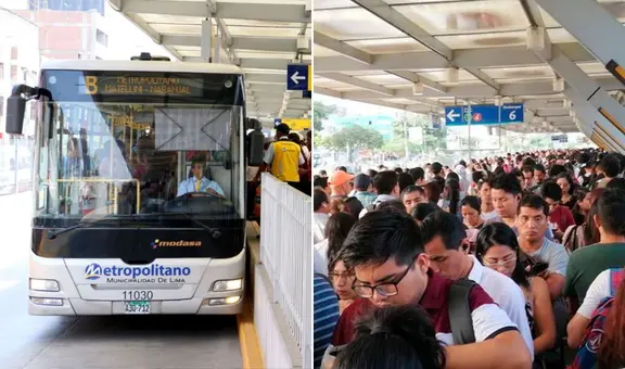 Devuelven S/33 millones a concesionarias del Metropolitano, pero usuarios siguen sufriendo largas colas y caos