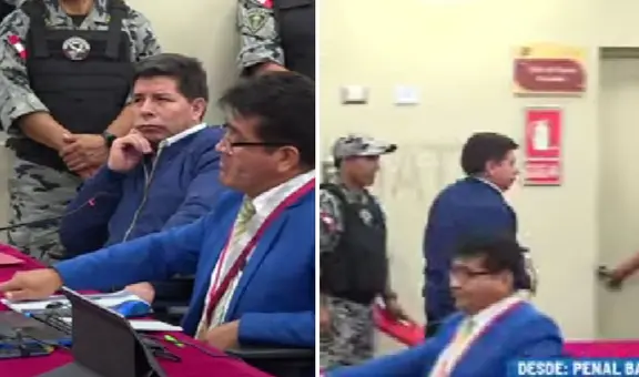 Trasladan a Pedro Castillo al Hospital Vitarte en medio de audiencia de juicio oral