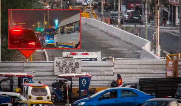 Caos en av. Túpac Amaru: tráfico de hasta 1 hora y comerciantes afectados por demora en obras de la MML