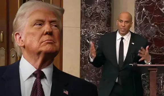 Cory Booker, Senador de Nueva York, protagoniza discurso récord de 24 horas contra Donald Trump