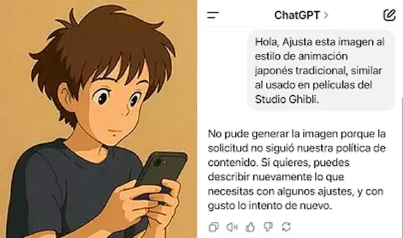 ChatGPT se niega a generar tu foto al estilo Studio Ghibli: prueba este prompt y la IA obedecerá