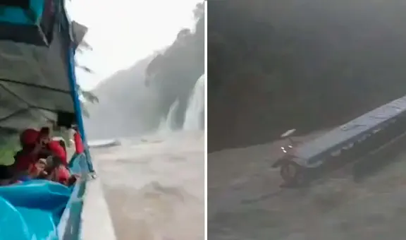 VRAEM: recuperan cuerpo sin vida y rescatan a 13 personas tras naufragio en Cusco