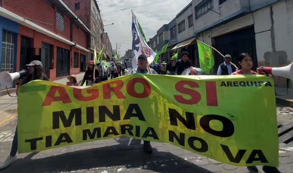 Puno: gremios se sumarán a paro contra Tía María y por Gasoducto del Sur