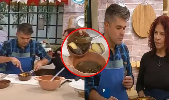 Presentadores argentinos se quedan fascinados al ver cómo cocina la carne una chef peruana: "Es tremendo"