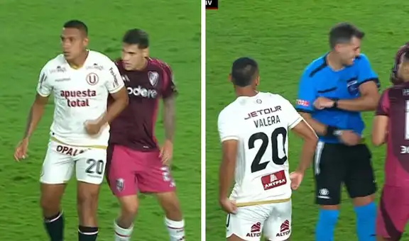 Álex Valera ingresó y recibió la amarilla al segundo tras agredir a jugador de River Plate: el VAR casi lo expulsa