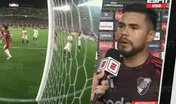 Paulo Díaz se jactó del triunfo de River Plate sobre Universitario y aseguró que fueron mejores: "El primer tiempo fue perfecto"