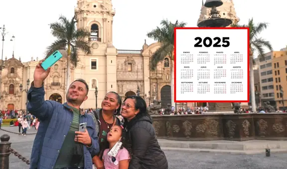 Gobierno de Perú oficializa nuevos días no laborables para 2025 y establece tres feriados largos en el calendario
