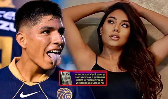 Olenka Mejía confiesa que Piero Quispe le compró pasajes a México más de 10 veces: "Quería que volvamos"