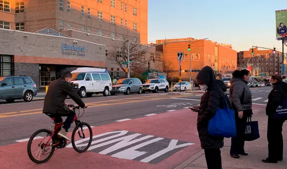 Tragedia en Nueva York: ciclista fue arrollado por 2 autos y fallece luego de 6 días agonizando