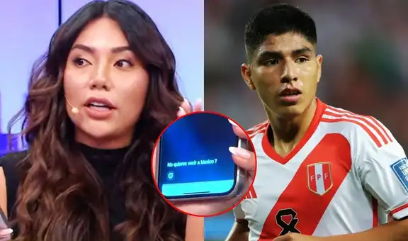 Olenka Mejía asegura que Piero Quispe habría invitado otras mujeres a viajar a México: "Le reclamé"