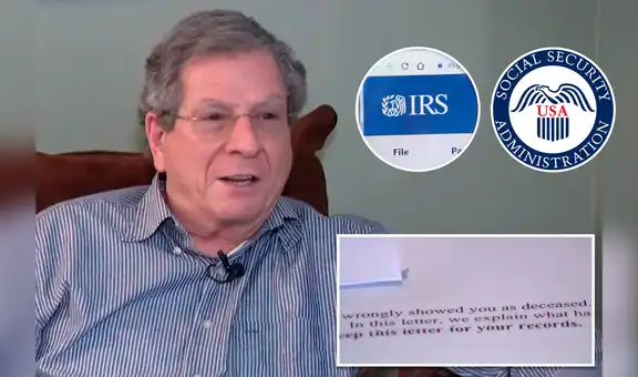 Viudo en Nueva York fue declarado muerto 2 veces por el IRS y la SSA cuando intentaba presentar su declaración de impuestos