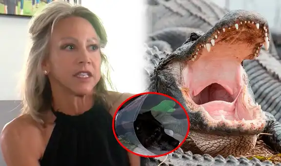 Así fue el sorpresivo rescate de una mujer a su perrita de un caimán en Florida: "No podría vivir si dejara que se la llevara"
