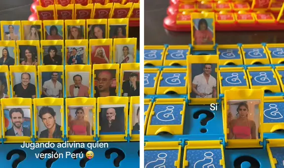 Peruanas sorprenden al jugar ‘Adivina Quién’ con personajes de la farándula: “¿Tuvo un ampay?”