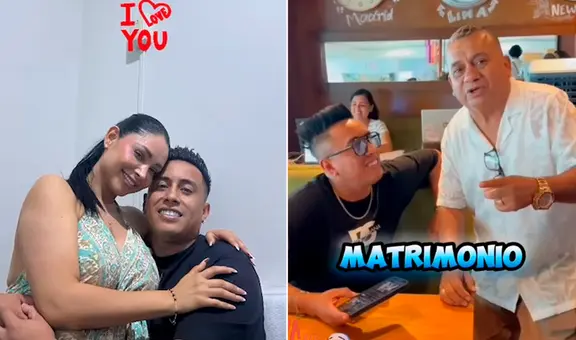 Tony Rosado se encuentra con Christian Cueva y anuncia la boda de futbolista con Pamela Franco: “No hay más”