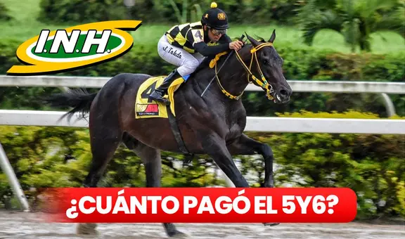 ¿Cuánto pagó el 5y6 La Rinconada el último 6 de abril? Así quedaron los dividendos de las carreras válidas, según INH