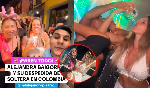 Filtran imágenes de la despedida de soltera de Alejandra Baigorria en Colombia: alcohol, fiestas y playas incluidas