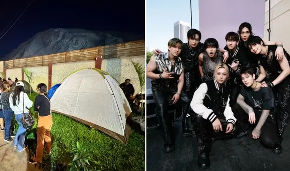 Stray Kids: fans del grupo k-pop sorprenden al acampar fuera del Estadio San Marcos para su esperado concierto