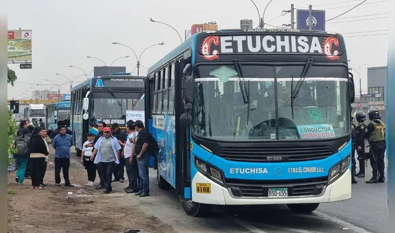 Paro de transportistas HOY 7 de abril EN VIVO: pasajeros varados y buses de 'El Chino', 'El Rápido' y Vipusa no operan