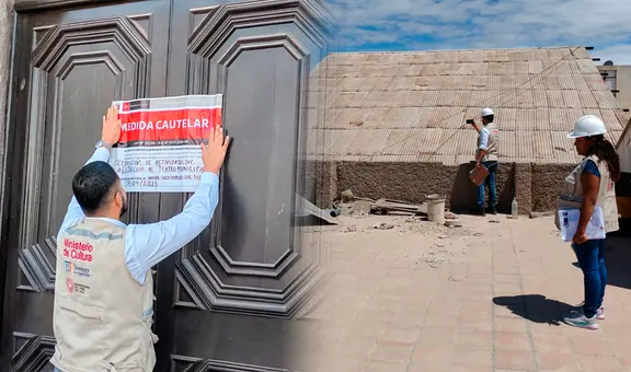 Clausuran Teatro Municipal de Tacna: infraestructura deteriorada es un riesgo para el público
