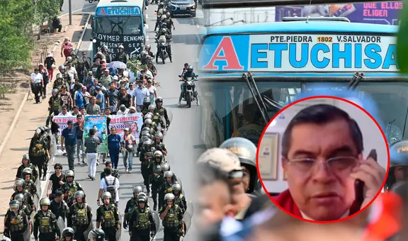 Director de la Defensoría PNP minimiza reclamo de transportistas: "¿Ganan lo suficiente para ser extorsionados?"