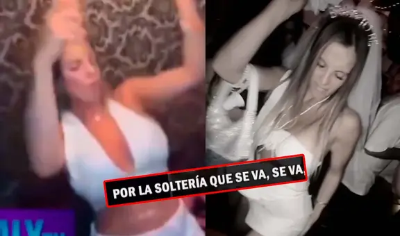 Magaly Medina expone a Alejandra Baigorria y filtra 'candente' baile que le hizo un stripper en su despedida de soltera