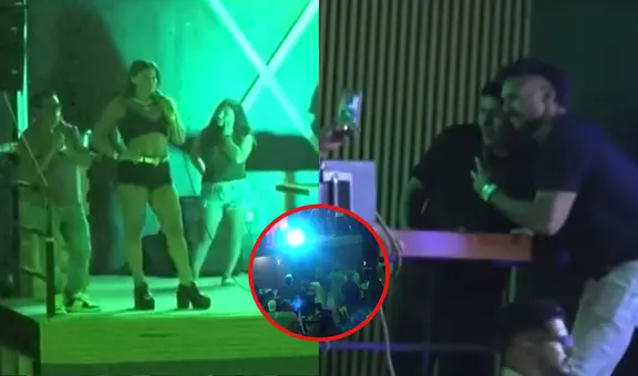 Macarena Vélez y Juan Ichazo cobran 1.500 dólares por show en discoteca, pero el local luce vacío