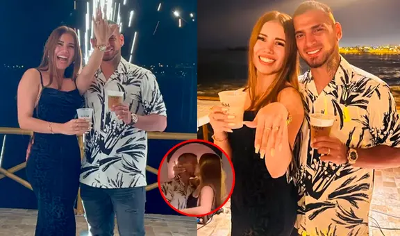 Miguel Trauco sorprende a su novia con una romántica propuesta de matrimonio en su cumpleaños: "Un día tan especial"