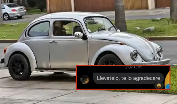 Peruano vende auto Volkswagen y su sinceridad extrema desata risas en redes: "Llévatelo, te lo agradeceré"