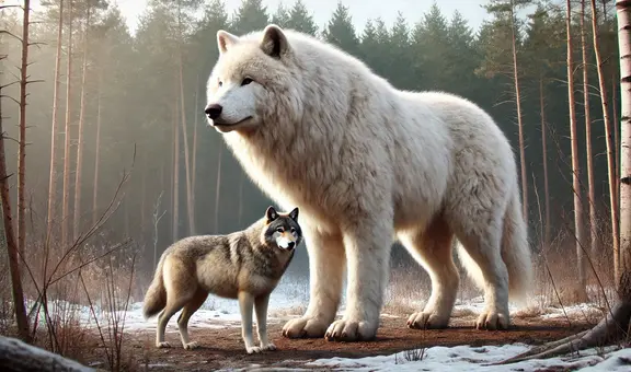 Así era el lobo terrible, el depredador que dominó América por miles de años: tenía dientes más grandes, cuerpo más robusto y hambre de caza