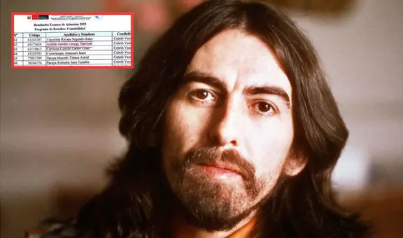 'George Harrison' postula a instituto en Perú para estudiar Contabilidad y logra ingresar