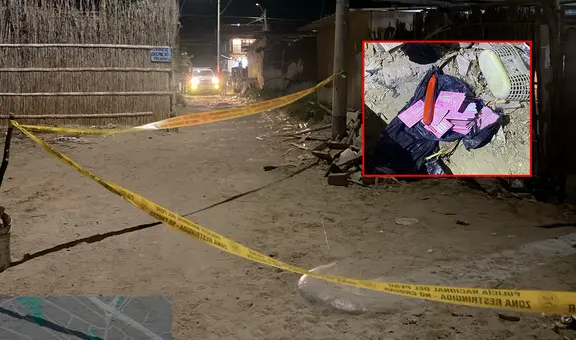 Sujetos dejan explosivo fuera de casa de prestamista en Piura