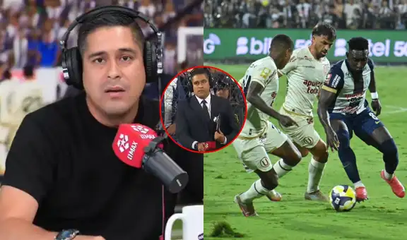 Gustavo Peralta, periodista de L1 MAX, denuncia que fue interceptado por 4 'delincuentes' tras el clásico: "Me quisieron atacar"