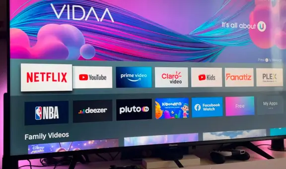¿Qué es VIDAA, el rival de Google TV, y qué funciones trae para tu televisor inteligente?