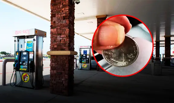 Trabajador de gasolinera encontró valiosa moneda fabricada en 1964 en tarro de propinas y casi lo gasta en almuerzo