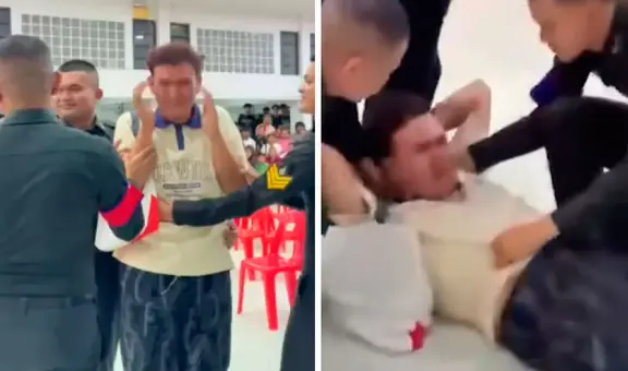 Joven en Tailandia protagoniza divertida reacción al enterarse que no tiene que hacer el servicio militar