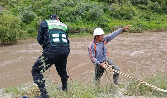 Cusco: trabajador de PeruRail desaparece en el río Vilcanota tras accidente laboral