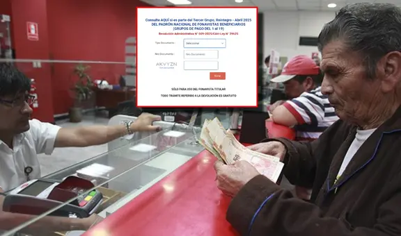 Reintegro 3, Fonavi: revisa el link oficial para saber si eres beneficiario y cobrar en el Banco de la Nación