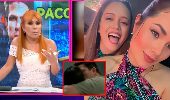 Magaly Medina confronta a cantantes de Corazón Serrano por defender a Susana Alvarado tras ampay con Paco Bazán: “No las conocemos”