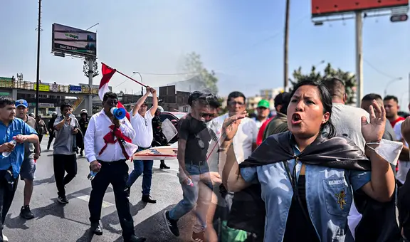 ¿Cómo va el paro de transportistas HOY 10 de abril? Últimas noticias sobre la marcha hacia el Congreso EN VIVO