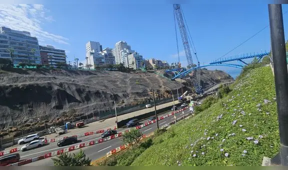 Bajada Armendáriz: desde este jueves 10 no habrá cierre total del tránsito vehicular por lo menos hasta fin de mes