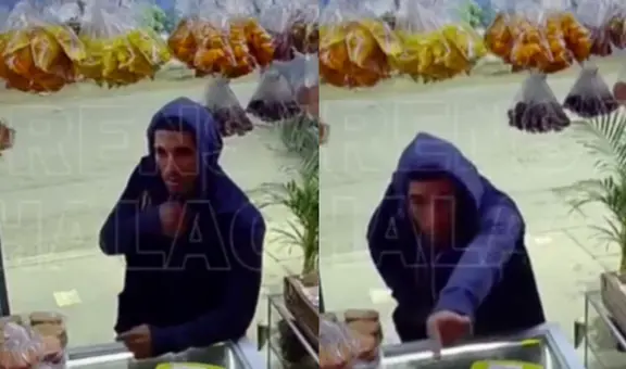 Cámara de seguridad en el Callao capta a extorsionador exigiendo cupo a comerciante peruana: "Dame la plata o te mato"