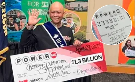 Tras ganar US$1.300 millones en Powerball, ahora destina su fortuna a un proyecto para inmigrantes: “Ya no me preocupa el dinero”