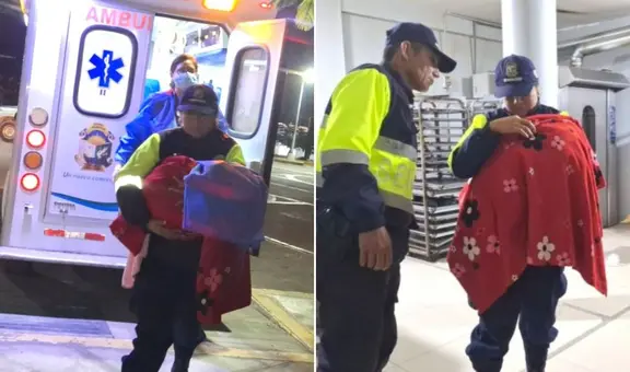 Abandonan a bebé recién nacida en un basural envuelta en una bolsa de plástico en Áncash