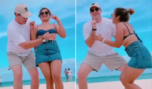 Paco Bazán y Susana Alvarado responden a su ampay con divertido baile: "También los queremos"