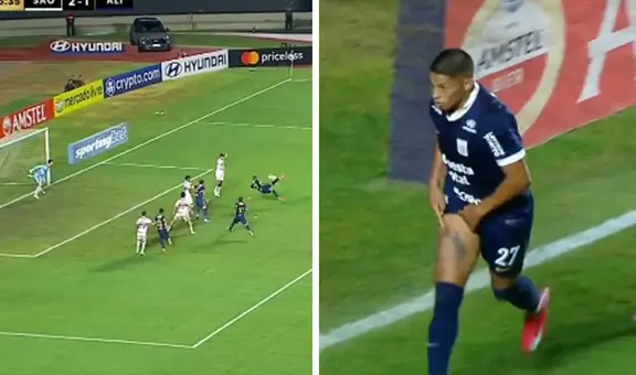 Alianza Lima sorprendió a Sao Paulo: Kevin Quevedo anotó golazo de tijera para el 2-2 por Copa Libertadores